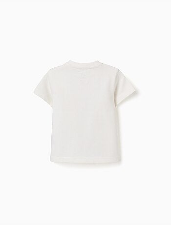 Camiseta de algodón con estampado Nature
