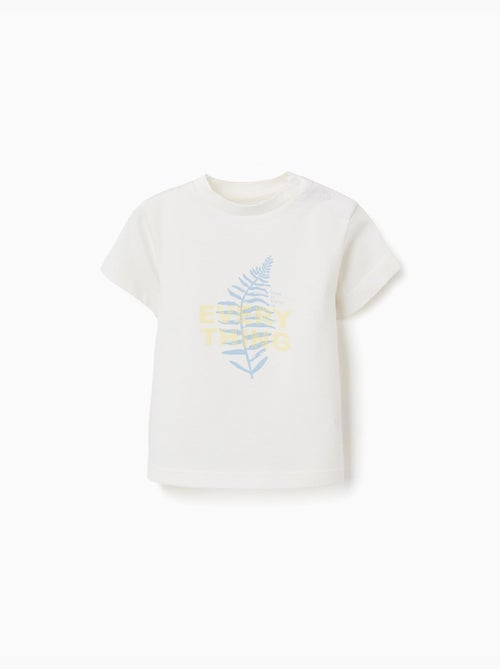 Camiseta de algodón con estampado Everything - Kiabi