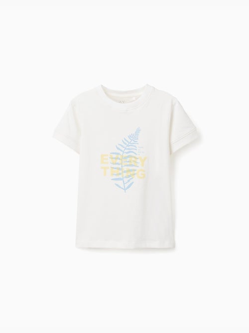 Camiseta de algodón con estampado Everything - Kiabi