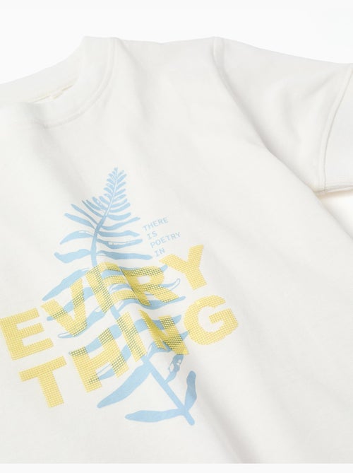 Camiseta de algodón con estampado Everything - Kiabi