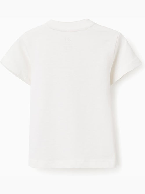 Camiseta de algodón con estampado frontal Sculpture - Kiabi