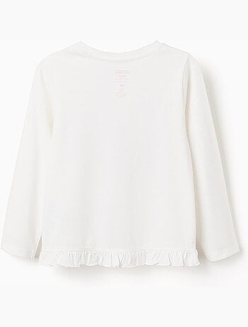 Camiseta de algodón con estampado hello kitty