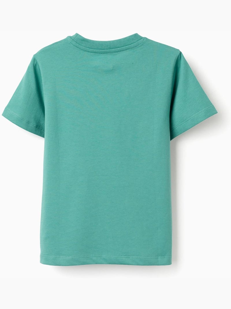 Camiseta de algodón con estampado Just Colors Verde - Kiabi