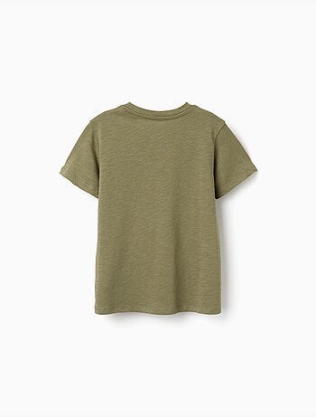 Camiseta de algodón con estampado Work of Art