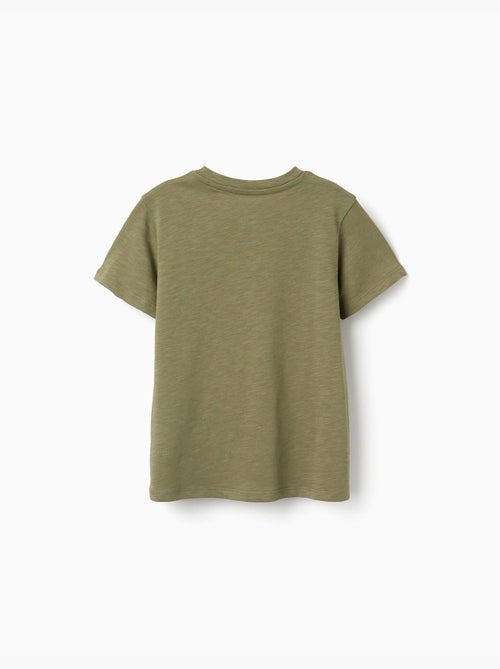Camiseta de algodón con estampado Lanzarote - Kiabi