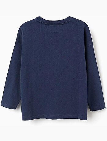 Camiseta de algodón con estampado liga de la justicia