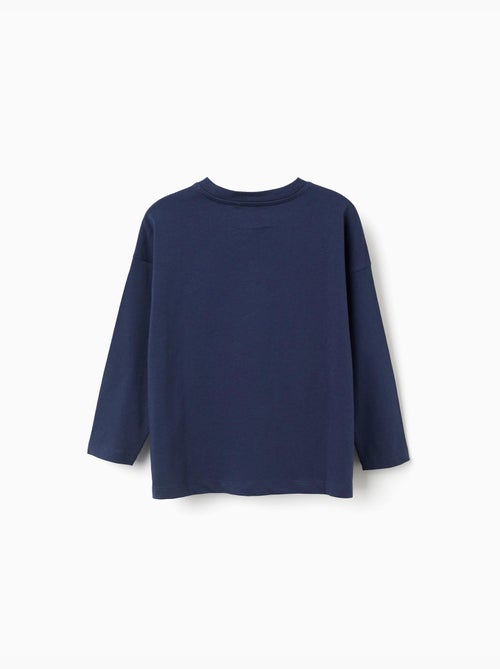 Camiseta de algodón con estampado liga de la justicia - Kiabi