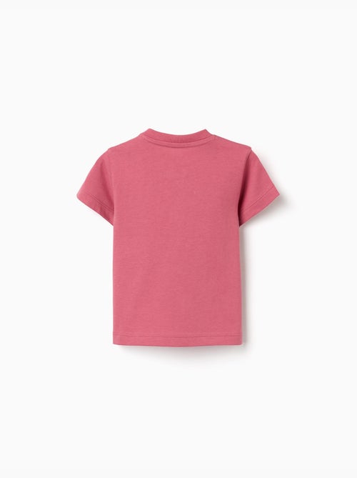 Camiseta de algodón con estampado Nature - Kiabi