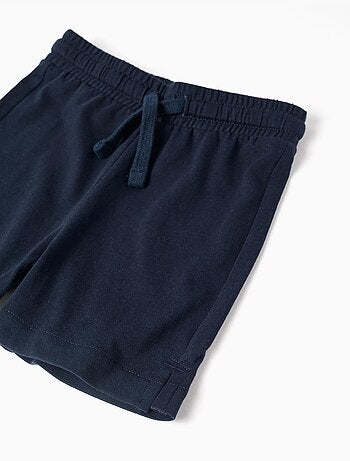Camiseta de algodón con estampado + pantalón corto