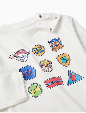 Camiseta de algodón con estampado Paw Patrol