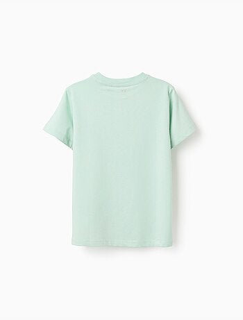 Camiseta de algodón con estampado Peixinho do Mar