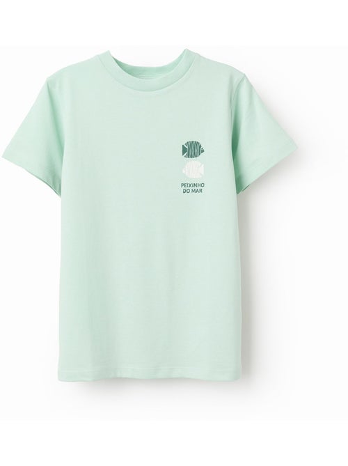 Camiseta de algodón con estampado Peixinho do Mar - Kiabi