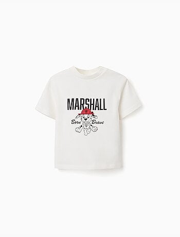 Camiseta de algodón con estampados de Marshall