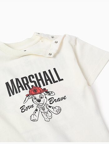 Camiseta de algodón con estampados de Marshall
