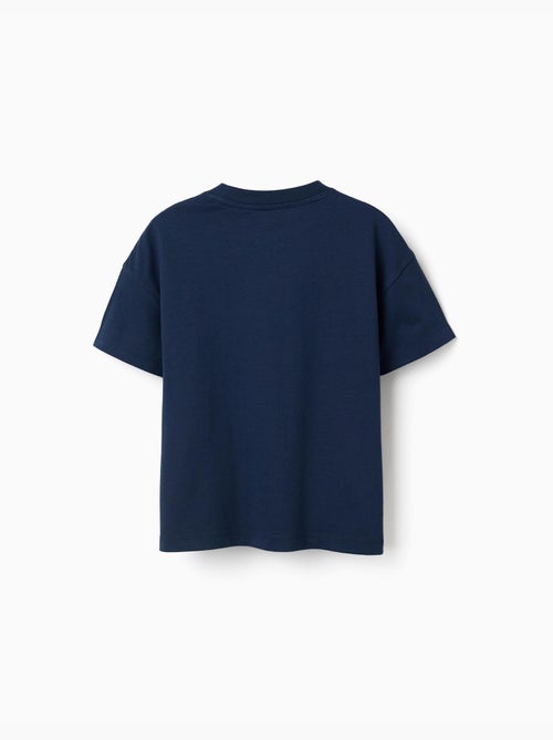 Camiseta de algodón con estampados de Marvel - Kiabi Camiseta de algodón con estampados de Marvel - Kiabi