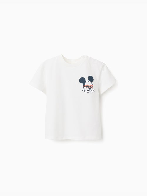 Camiseta de algodón con estampados de Mickey - Kiabi
