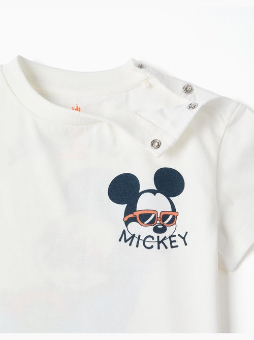 Camiseta de algodón con estampados de Mickey - Kiabi