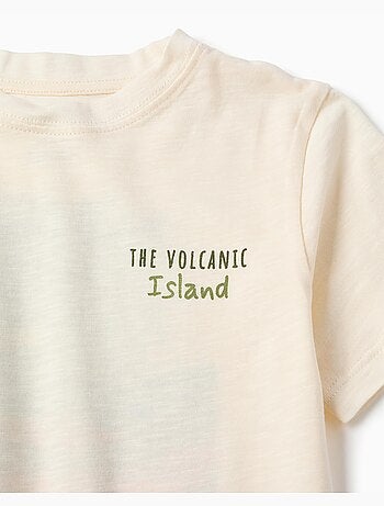 Camiseta de algodón con estampados Lanzarote