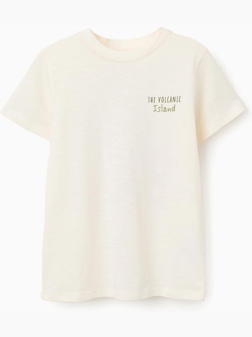Camiseta de algodón con estampados Lanzarote - Kiabi