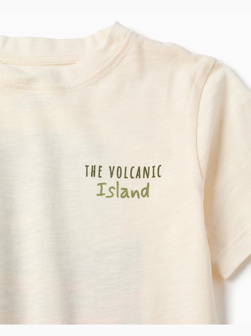 Camiseta de algodón con estampados Lanzarote - Kiabi