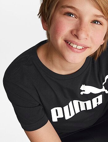 Camiseta de algodón con logotipo 'Puma'