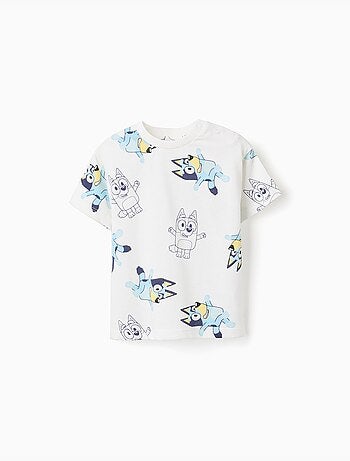 Camiseta de algodón con motivo de Bluey
