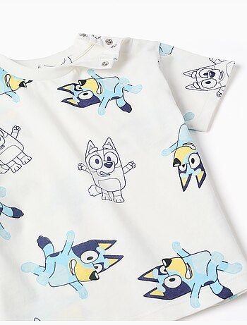 Camiseta de algodón con motivo de Bluey