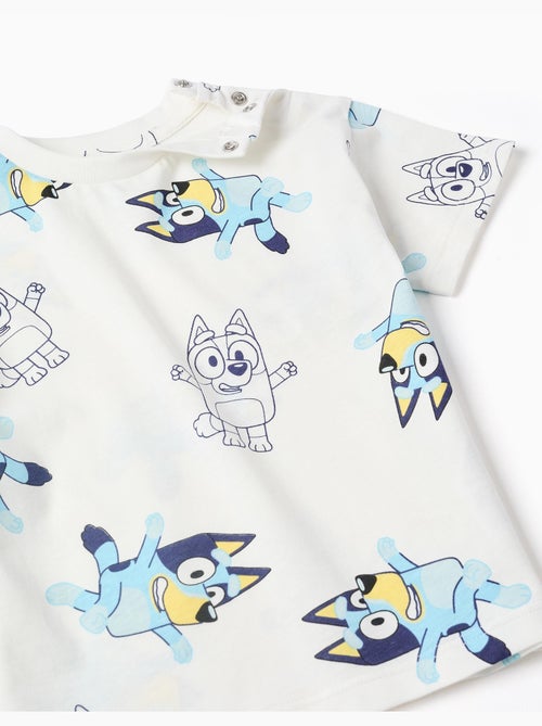 Camiseta de algodón con motivo de Bluey - Kiabi