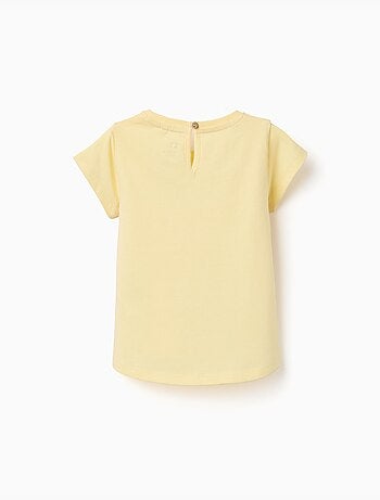 Camiseta de algodón con motivo de cereza