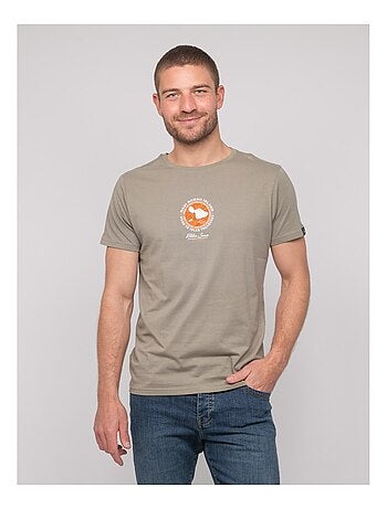 Camiseta de algodón con motivos NANTORIN