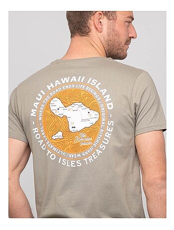 Camiseta de algodón con motivos NANTORIN