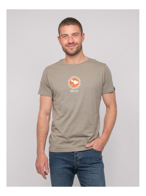 Camiseta de algodón con motivos NANTORIN - Kiabi