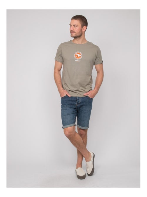 Camiseta de algodón con motivos NANTORIN - Kiabi