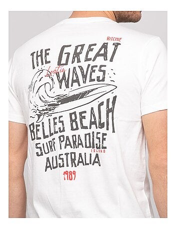 Camiseta de algodón con motivos NARNAGE