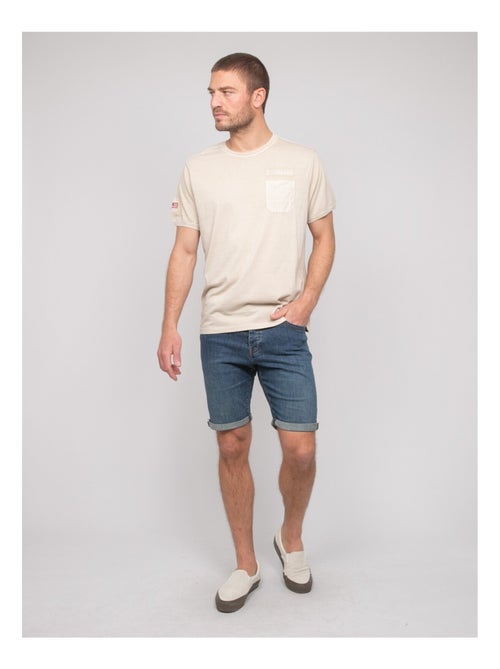 Camiseta de algodón con motivos NAVOJOB - Kiabi