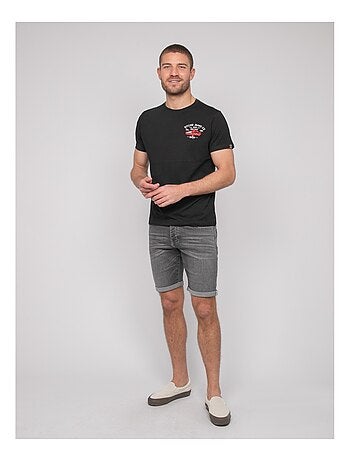 Camiseta de algodón con motivos NEROLMA