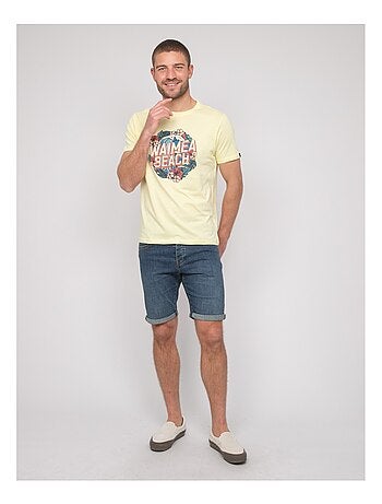 Camiseta de algodón con motivos NEWILMO