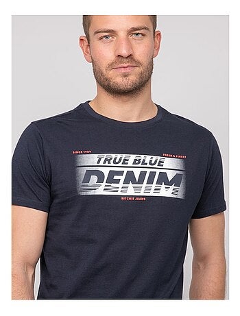 Camiseta de algodón con motivos NOLOUP