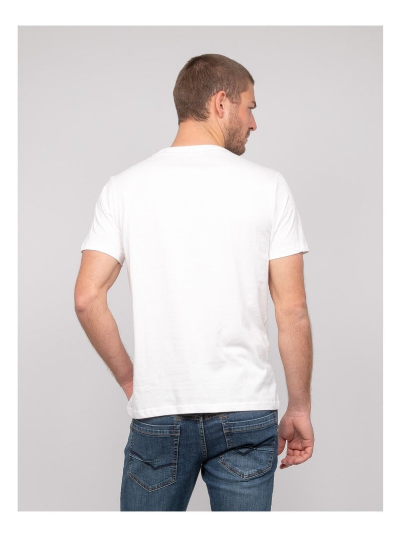 Camiseta de algodón con motivos NOLRIXI Crudo - Kiabi