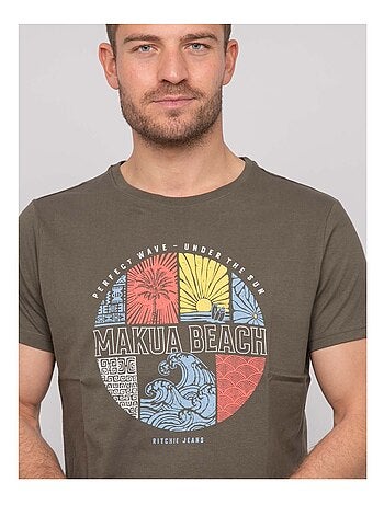 Camiseta de algodón con motivos NORDOIT