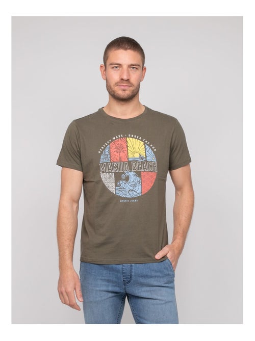 Camiseta de algodón con motivos NORDOIT - Kiabi