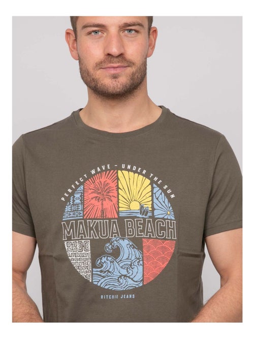 Camiseta de algodón con motivos NORDOIT - Kiabi