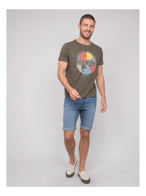 Camiseta de algodón con motivos NORDOIT - Kiabi