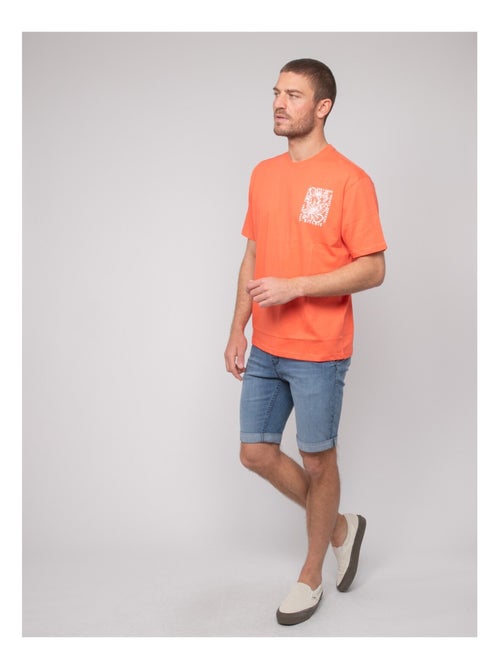 Camiseta de algodón con motivos NORIPAC - Kiabi