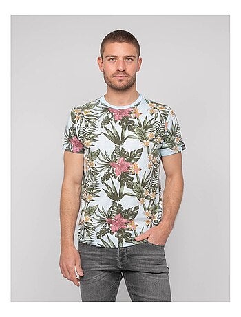 Camiseta de algodón con motivos NOUBOMEL
