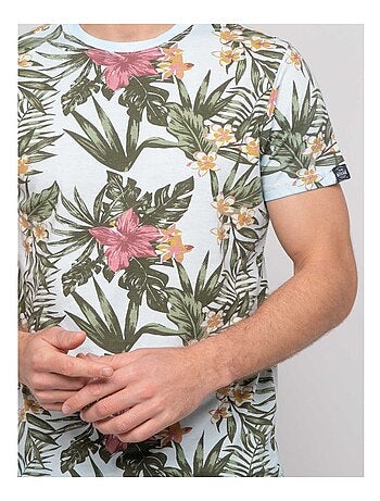 Camiseta de algodón con motivos NOUBOMEL