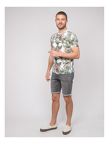 Camiseta de algodón con motivos NOUBOMEL