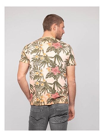Camiseta de algodón con motivos NOUBOMEL
