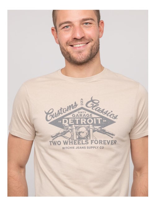 Camiseta de algodón con motivos NOUPARIX - Kiabi