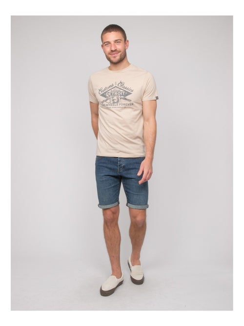 Camiseta de algodón con motivos NOUPARIX - Kiabi